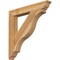 Ekena Millwork Funston Traditional Rough Sawn Bracket, Western Red Cedar, 4"W x 30"D x 30"H BKT04X30X30FST01RWR - alternate 1